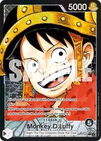 Monkey.D.Luffy (079) (Alternate Art) - The World's Strongest Warriors - One Piece Card Game card