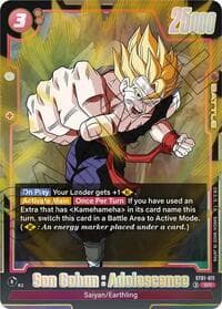 Son Gohan : Adolescence - ST01-011 - Story Booster 01 - Dragon Ball Super: Fusion World card