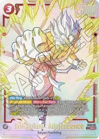 Son Gohan : Adolescence - ST01-011 (Alternate Art) - Story Booster 01 - Dragon Ball Super: Fusion World card