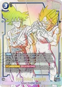 Son Goku/Vegeta (Alternate Art) - Story Booster 01 - Dragon Ball Super: Fusion World card