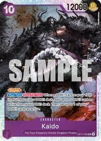 Kaido (062) - The World's Strongest Warriors - One Piece Card Game card