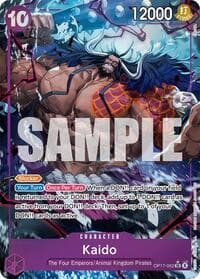 Kaido (062) (Alternate Art) - The World's Strongest Warriors - One Piece Card Game card