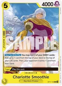 Charlotte Smoothie - The World's Strongest Warriors - One Piece Card Game card