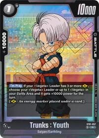 Trunks : Youth - ST01-057 - Story Booster 01 - Dragon Ball Super: Fusion World card