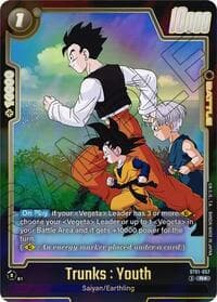 Trunks : Youth - ST01-057 (Alternate Art) - Story Booster 01 - Dragon Ball Super: Fusion World card