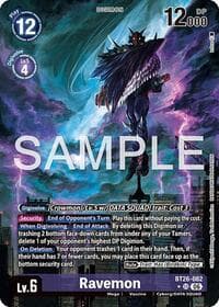 Ravemon (Alternate Art) - Timeless Bonds - Digimon Card Game card