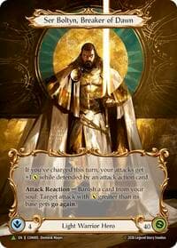 Ser Boltyn, Breaker of Dawn (Marvel) - CON005 - Flesh and Blood: Promo Cards - Flesh and Blood TCG card