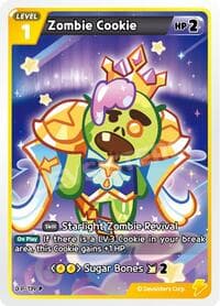Zombie Cookie - Promotion Cards - CookieRun: Braverse TCG card