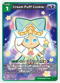 Cream Puff Cookie - Promotion Cards - CookieRun: Braverse TCG card