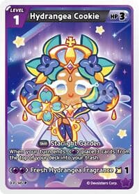 Hydrangea Cookie - Promotion Cards - CookieRun: Braverse TCG card