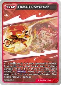 Flame's Protection - Promotion Cards - CookieRun: Braverse TCG card