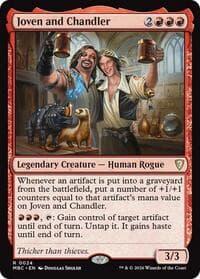 Joven and Chandler - Mystery Booster Commander Edition - Magic: The Gathering card
