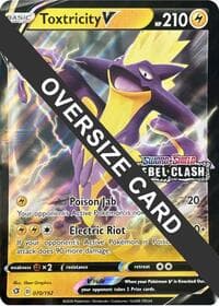 Toxtricity V - Jumbo Cards - Pokemon card