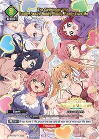 The Girlfriends Who Really, Really, Really, Really, Really Love Me (Regionals 26-27) - Union Arena Promotion Cards - Union Arena card