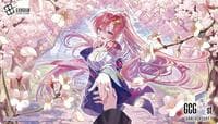 Gundam Card Game: Lacus Clyne (GD05 Release Event) Playmat - Bandai Playmats - Playmats card