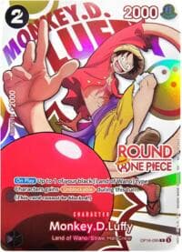 Monkey.D.Luffy (Round 1 Promo) - One Piece Promotion Cards - One Piece Card Game card