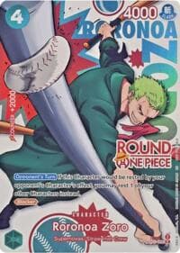 Roronoa Zoro (Round 1 Promo) - One Piece Promotion Cards - One Piece Card Game card