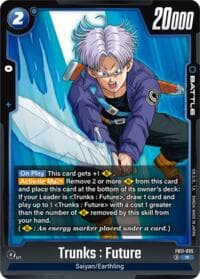 Trunks : Future - FB11-035 - Brightness of Hope - Dragon Ball Super: Fusion World card
