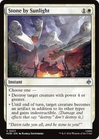 Stone by Sunlight - The Hobbit - Magic: The Gathering card