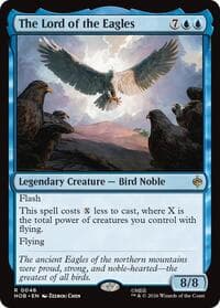 The Lord of the Eagles - The Hobbit - Magic: The Gathering card