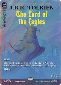 The Lord of the Eagles (Borderless) (Surge Foil) - The Hobbit - Magic: The Gathering card