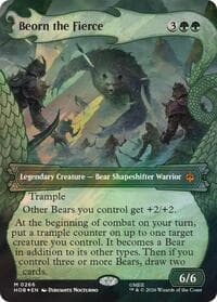 Beorn the Fierce (Showcase) (Surge Foil) - The Hobbit - Magic: The Gathering card