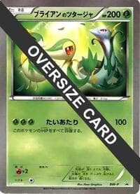 Snivy (Lawsons Original Customization Jumbo Card) - BW-P Promotional cards - Pokemon Japan card