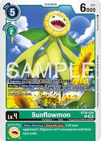 Sunflowmon - Timeless Bonds - Digimon Card Game card