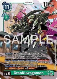 GranKuwagamon - Timeless Bonds - Digimon Card Game card