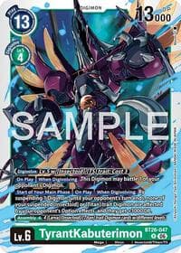 TyrantKabuterimon - Timeless Bonds - Digimon Card Game card