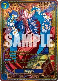 Buggy (P-084) (SP) - The World's Strongest Warriors - One Piece Card Game card