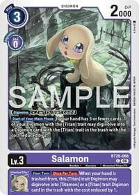 Salamon - Timeless Bonds - Digimon Card Game card