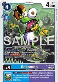 Gekomon - Timeless Bonds - Digimon Card Game card