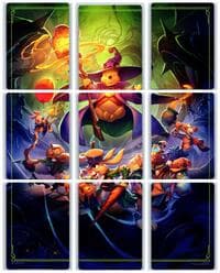 Attack of the Vine! Puzzle Insert (Set of 9) - Attack of the Vine! - Disney Lorcana card