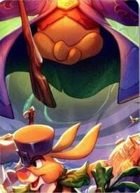 Attack of the Vine! Puzzle Insert (Middle Center) - Attack of the Vine! - Disney Lorcana card