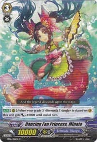 Dancing Fan Princess, Minato - EB06 - Dazzling Divas - Cardfight Vanguard card