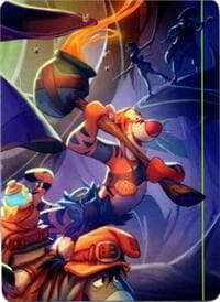 Attack of the Vine! Puzzle Insert (Middle Right) - Attack of the Vine! - Disney Lorcana card