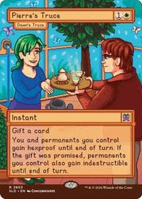 Pierre's Truce - Dawn's Truce - Secret Lair Drop Series - Magic: The Gathering card