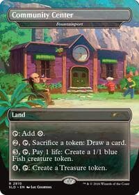 Community Center - Fountainport - Secret Lair Drop Series - Magic: The Gathering card