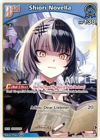 Shiori Novella (C) (hSD12-003) - SD12: Start Deck: Oshi Advent - Hololive card