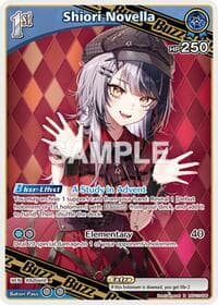 Shiori Novella (R) - SD12: Start Deck: Oshi Advent - Hololive card