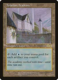 Tolarian Academy - Urza's Saga - Magic: The Gathering card