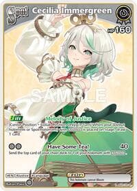 Cecilia Immergreen (C) - SD13: Start Deck: Oshi Justice - Hololive card