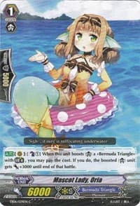 Mascot Lady, Oria - EB06 - Dazzling Divas - Cardfight Vanguard card