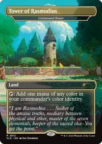 Tower of Rasmodius - Command Tower - Secret Lair Drop Series - Magic: The Gathering card