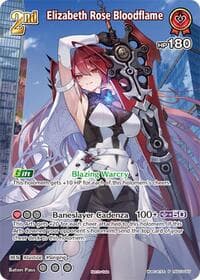 Elizabeth Rose Bloodflame (P) (hSD13-007) - hololive OFFICIAL CARD GAME Promos - Hololive card