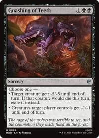 Gnashing of Teeth - The Hobbit - Magic: The Gathering card