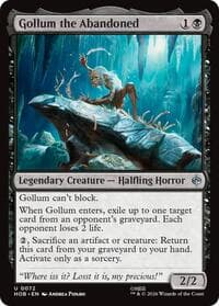 Gollum the Abandoned - The Hobbit - Magic: The Gathering card