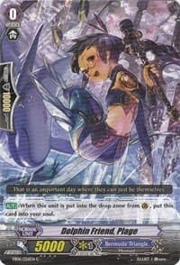 Dolphin Friend, Plage - EB06 - Dazzling Divas - Cardfight Vanguard card
