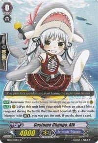 Costume Change, Alk - EB06 - Dazzling Divas - Cardfight Vanguard card